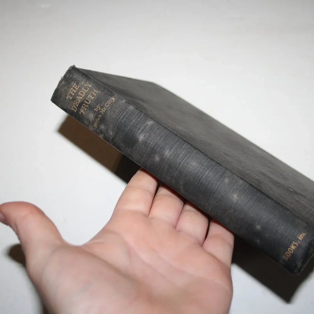 Vintage book 1944  Hardcover 1944 The Deadly Truth McCloy  (b.i.)